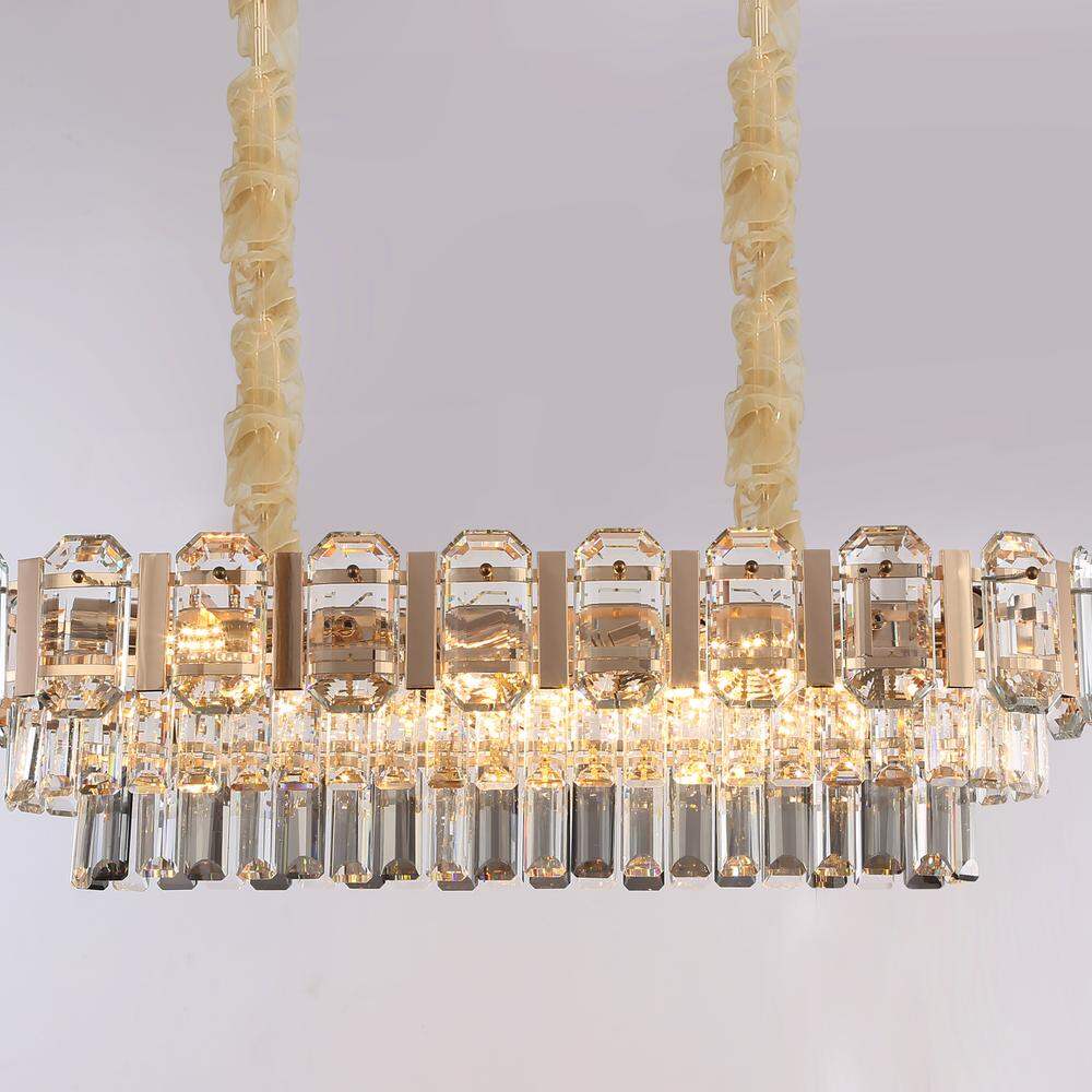 Gorgeous LED Crystal Pendent light product show 2